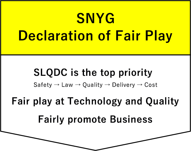 SNYG Declaration of Fair Play