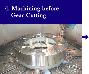 4. Machining before Gear Cutting