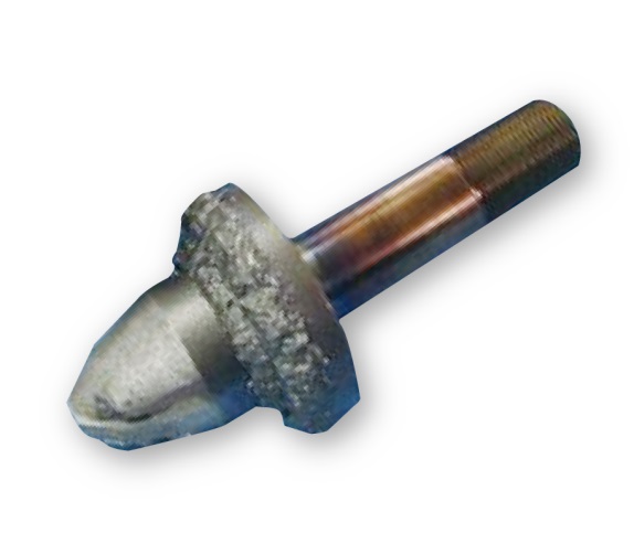 Conical Bit for Wood Crushers