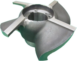 Cut Impeller for Sewage Pumps　Cladding Material: Stellite© 1